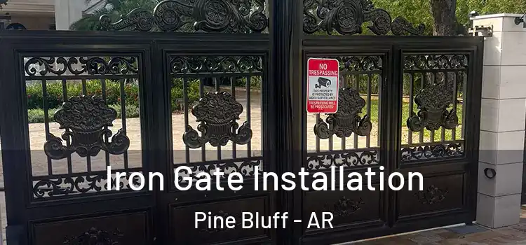  Iron Gate Installation Pine Bluff - AR